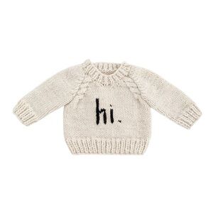 Huggalugs hi. Black Crew Neck Sweater